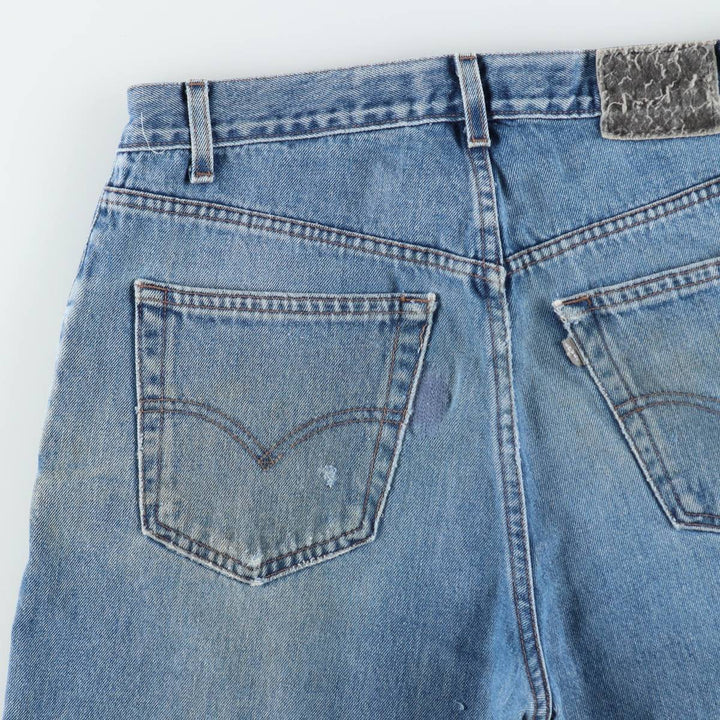 1990'S Levi's SILVER TAB Straight+Relaxed Tapered Denim Pants, Men's W34 (approx.), Vintage cotton blue type Vintage Second Hand