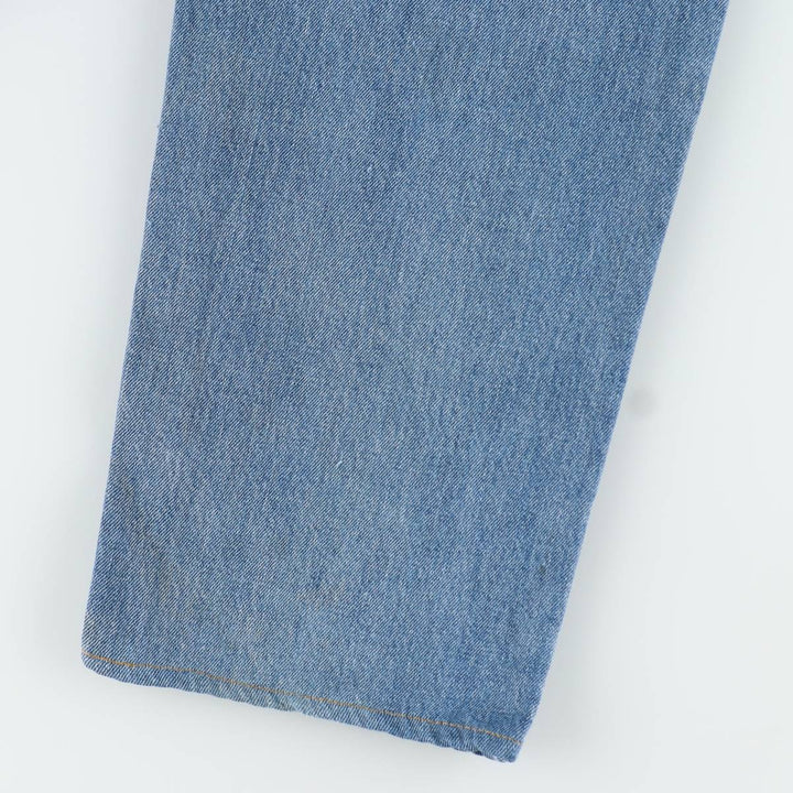 1990'S Levi's SILVER TAB Straight+Relaxed Tapered Denim Pants, Men's W34 (approx.), Vintage cotton blue type Vintage Second Hand
