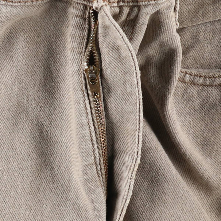1990'S Levi's Silver Tab Elements Tapered Denim Pants, Made in USA, Men's Size W32 (approx.), Vintage cotton gray type Vintage Second Hand