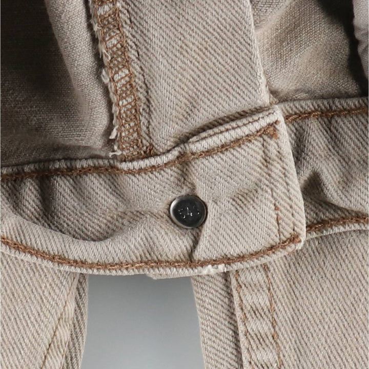 1990'S Levi's Silver Tab Elements Tapered Denim Pants, Made in USA, Men's Size W32 (approx.), Vintage cotton gray type Vintage Second Hand