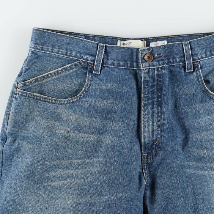 Levi's SILVER TAB BAGGY tapered denim pants for men, size w34 cotton blue type Vintage Second Hand