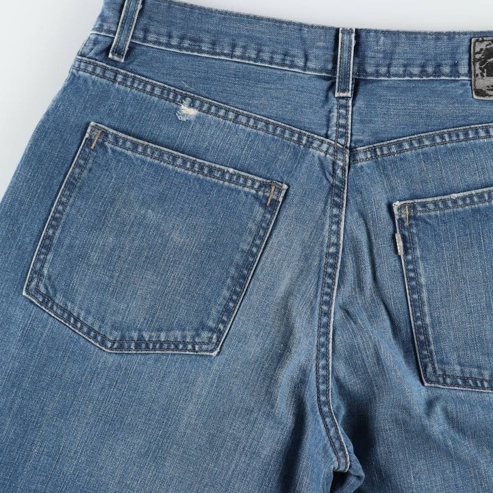 Levi's SILVER TAB BAGGY tapered denim pants for men, size w34 cotton blue type Vintage Second Hand