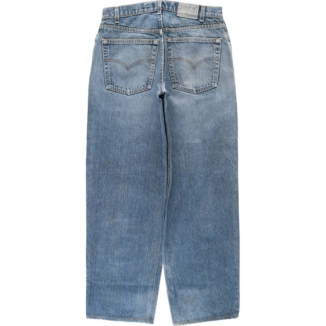 90'S Levi's Silver Tab Baggy Tapered Denim Pants, Men's, Size W32, Vintage unclear blue type Vintage Second Hand