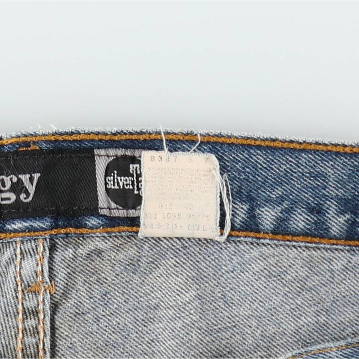 90'S Levi's Silver Tab Baggy Tapered Denim Pants, Men's, Size W32, Vintage unclear blue type Vintage Second Hand