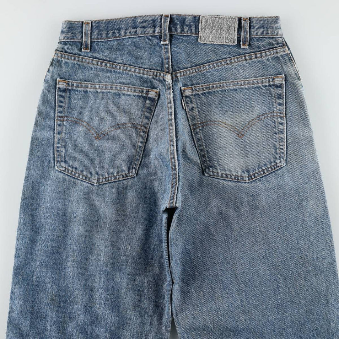 90'S Levi's Silver Tab Baggy Tapered Denim Pants, Men's, Size W32, Vintage unclear blue type Vintage Second Hand