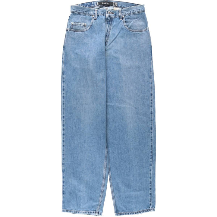 00'S Levi's SILVER TAB BAGGY tapered denim pants for men, size w36 cotton blue type Vintage Second Hand