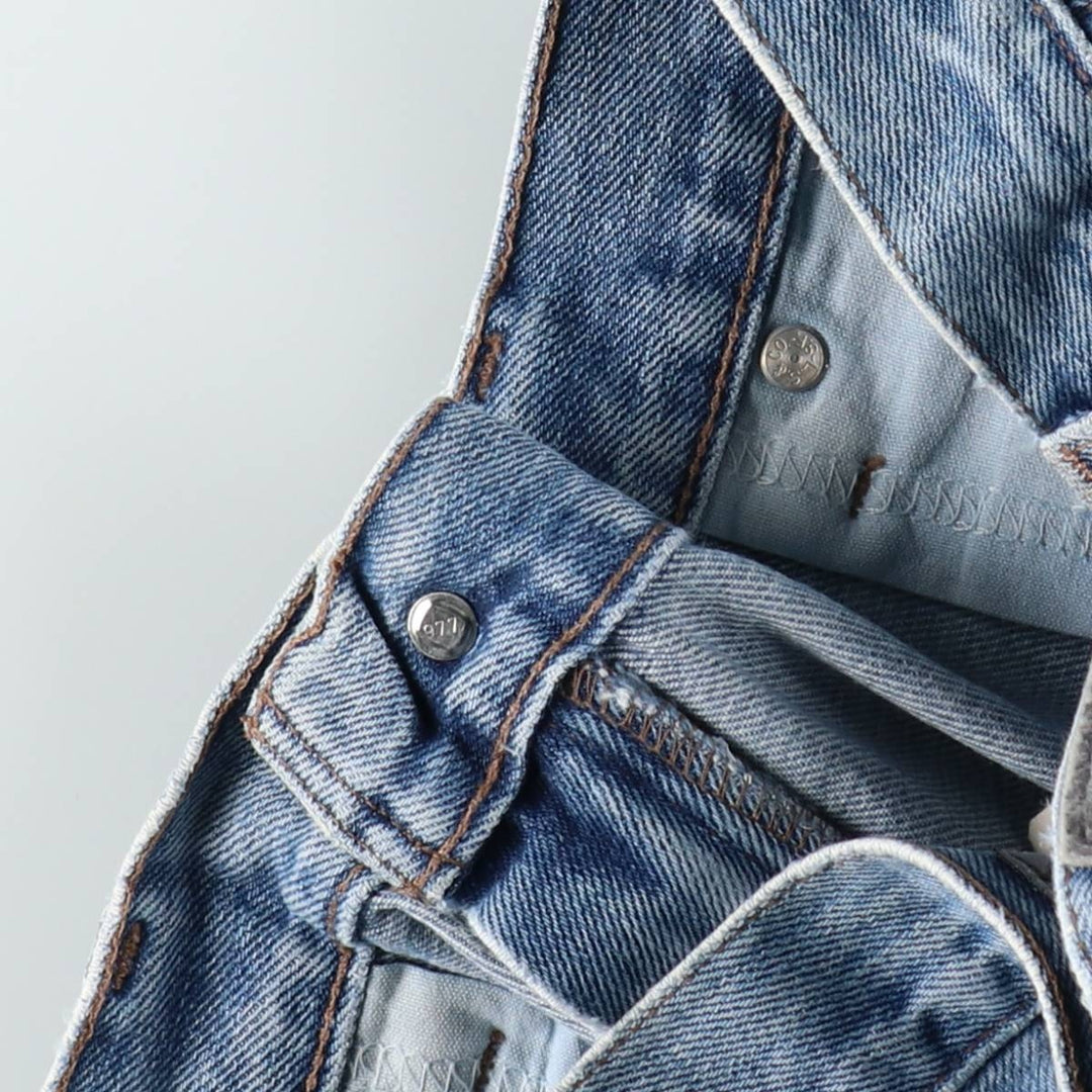 00'S Levi's SILVER TAB BAGGY tapered denim pants for men, size w36 cotton blue type Vintage Second Hand