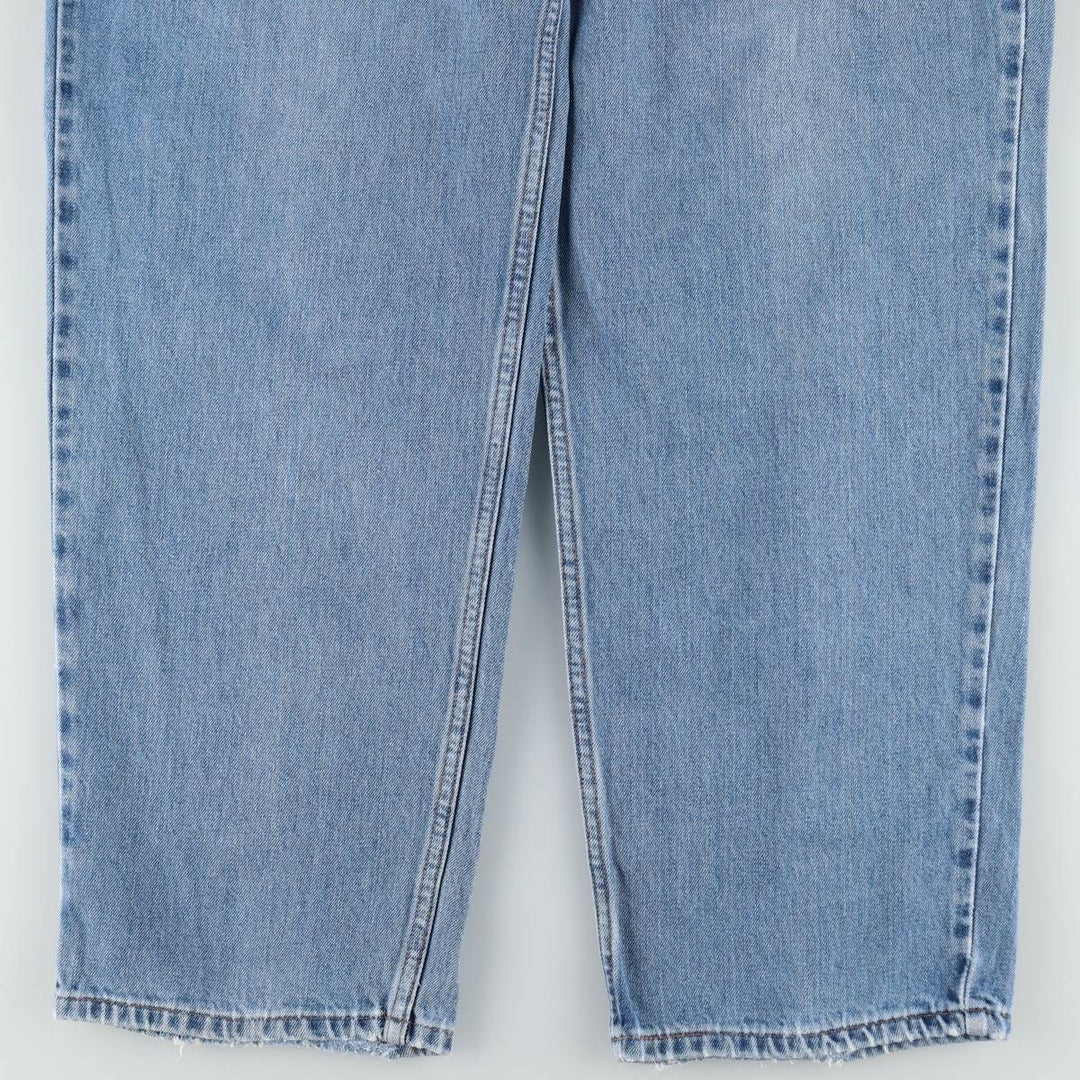 00'S Levi's SILVER TAB BAGGY tapered denim pants for men, size w36 cotton blue type Vintage Second Hand
