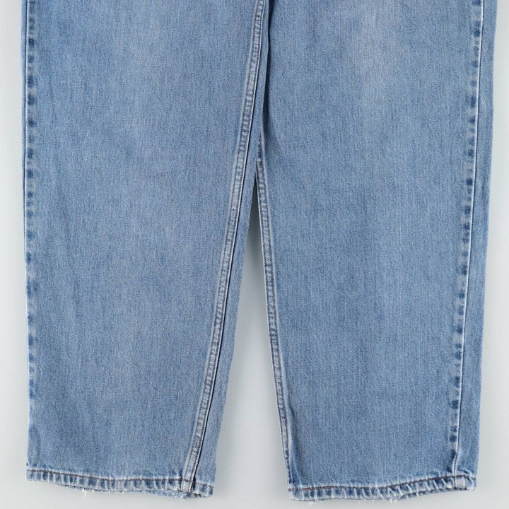 00'S Levi's SILVER TAB BAGGY tapered denim pants for men, size w36 cotton blue type Vintage Second Hand