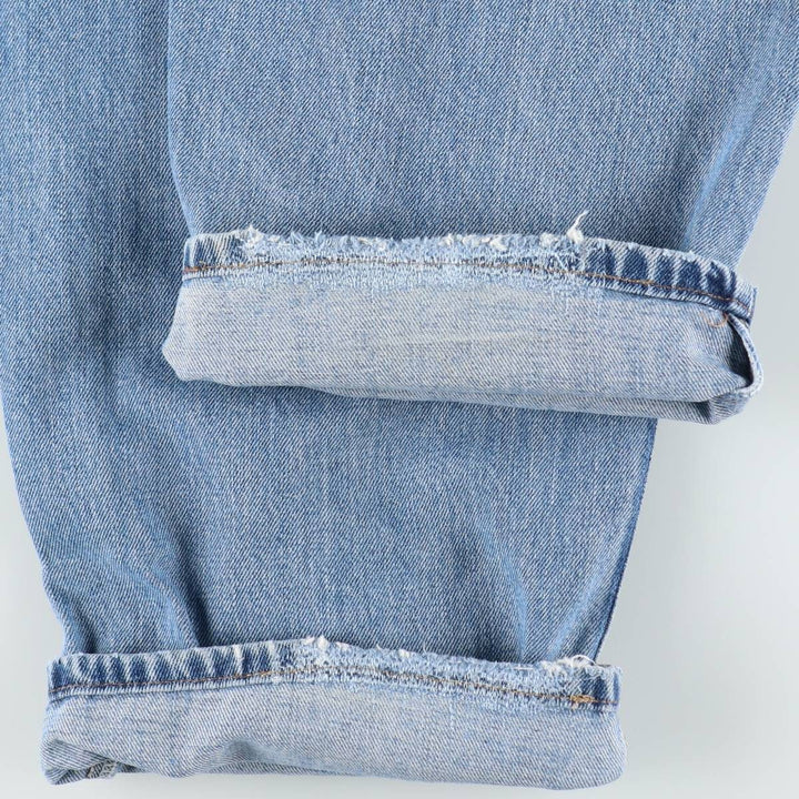 00'S Levi's SILVER TAB BAGGY tapered denim pants for men, size w36 cotton blue type Vintage Second Hand