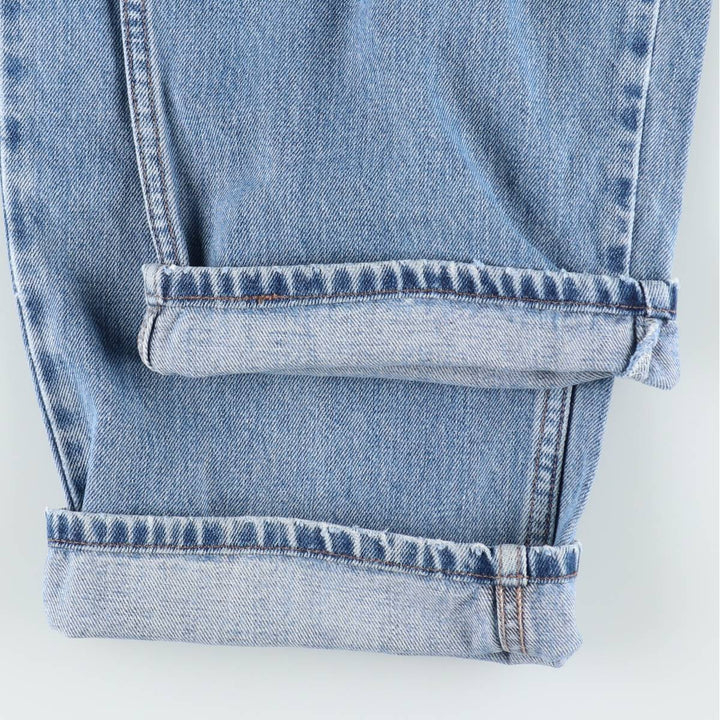 00'S Levi's SILVER TAB BAGGY tapered denim pants for men, size w36 cotton blue type Vintage Second Hand
