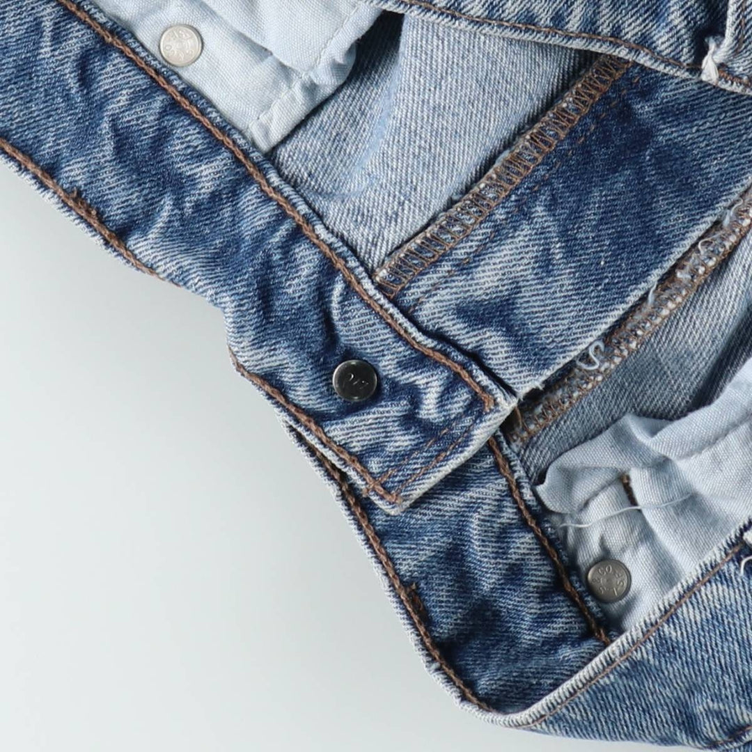 1990'S Levi's Silver Tab Loose Wide Leg Tapered Denim Pants, Men's Size W34 (approx.), Vintage cotton blue type Vintage Second Hand