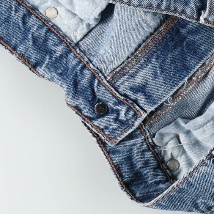 1990'S Levi's Silver Tab Loose Wide Leg Tapered Denim Pants, Men's Size W34 (approx.), Vintage cotton blue type Vintage Second Hand
