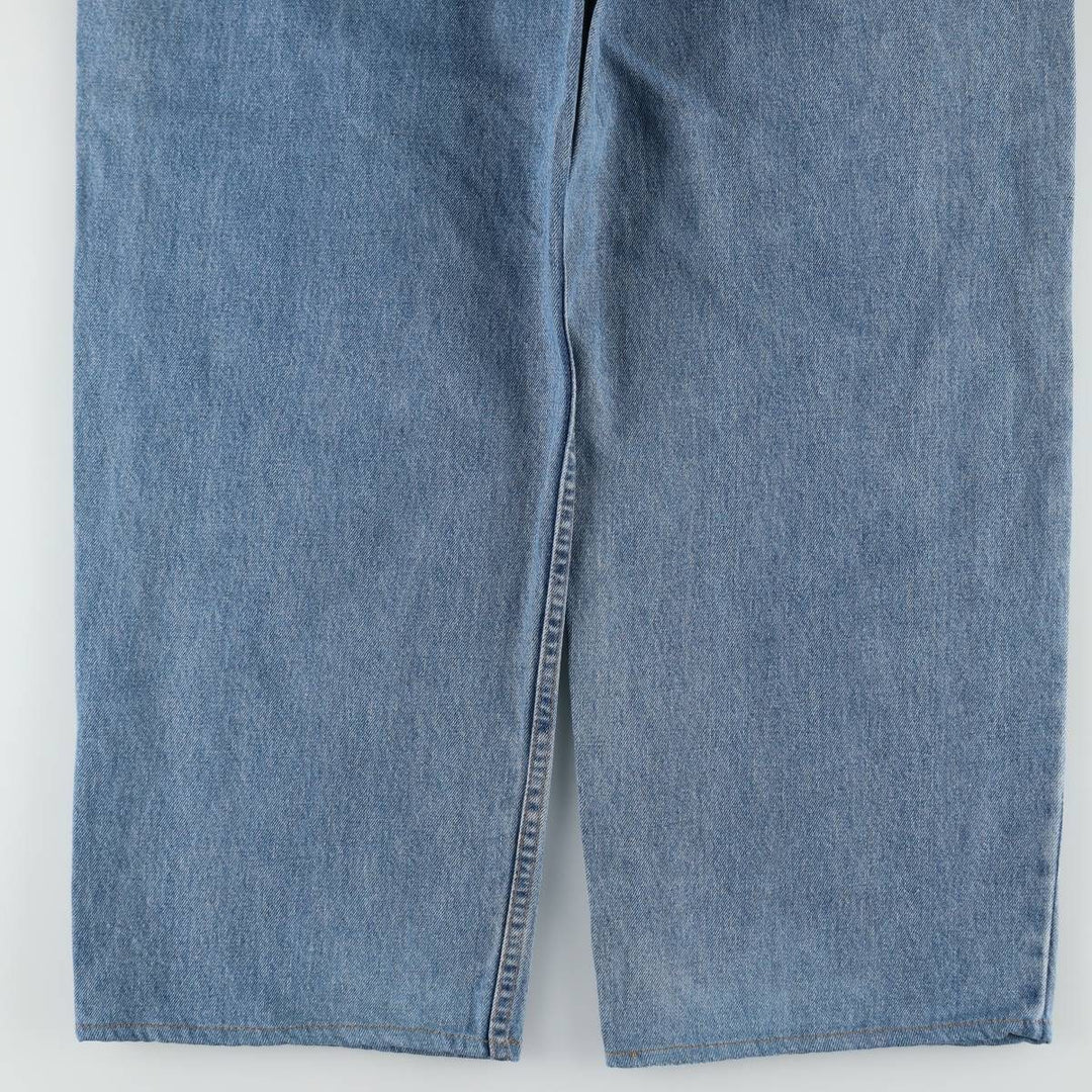 1990'S Levi's Silver Tab Loose Wide Leg Tapered Denim Pants, Men's Size W34 (approx.), Vintage cotton blue type Vintage Second Hand