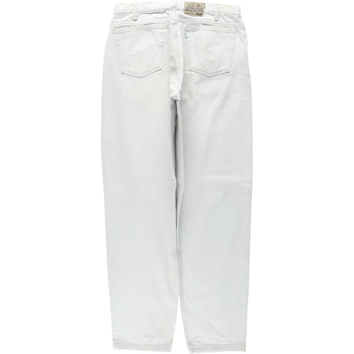 1990'S Levi's Silver Tab Loose Tapered Denim Pants, Made in USA, Men's Size W34 (approx.), Vintage cotton Blue type light blue Vintage Second Hand
