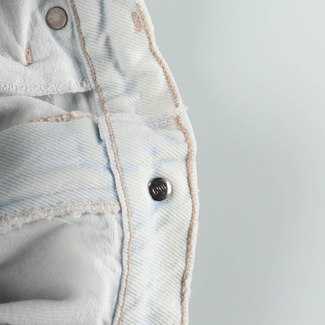 1990'S Levi's Silver Tab Loose Tapered Denim Pants, Made in USA, Men's Size W34 (approx.), Vintage cotton Blue type light blue Vintage Second Hand