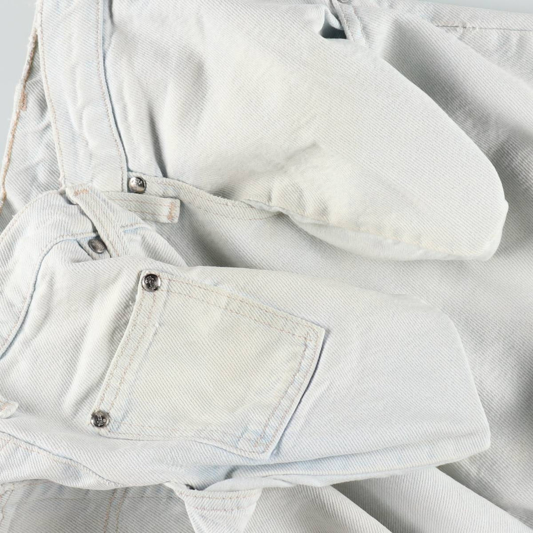 1990'S Levi's Silver Tab Loose Tapered Denim Pants, Made in USA, Men's Size W34 (approx.), Vintage cotton Blue type light blue Vintage Second Hand