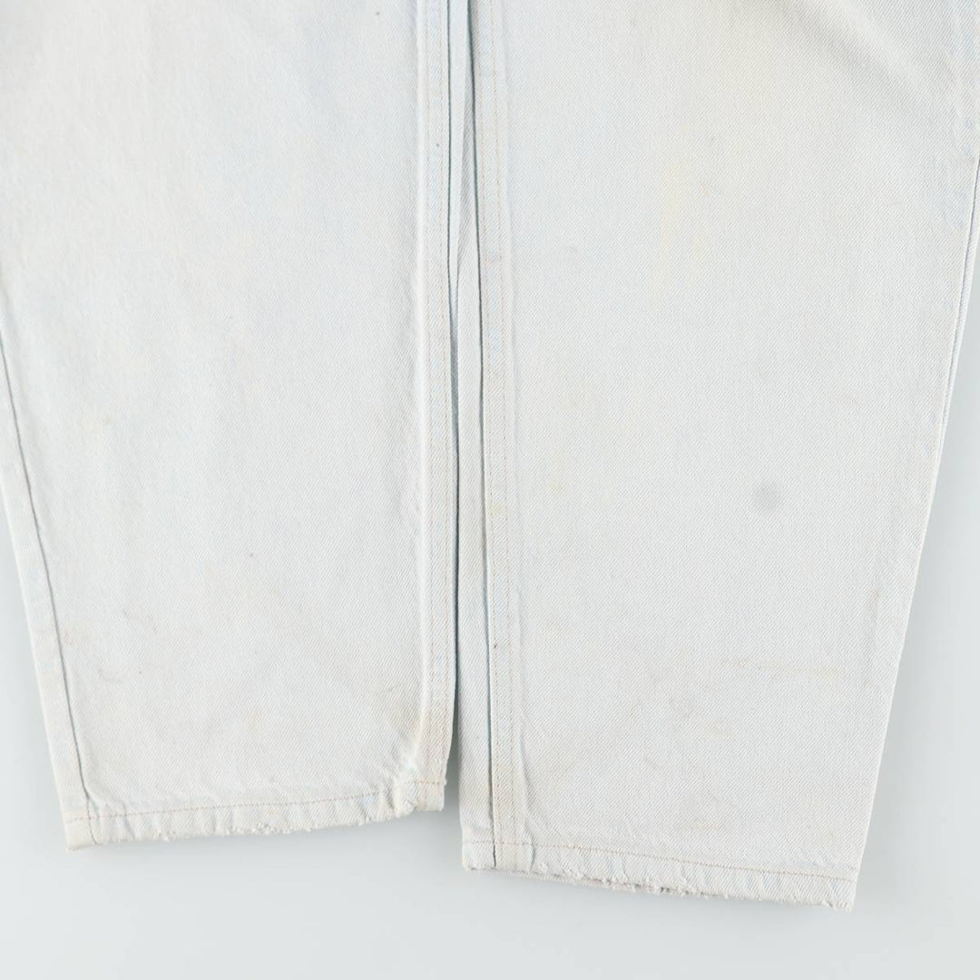 1990'S Levi's Silver Tab Loose Tapered Denim Pants, Made in USA, Men's Size W34 (approx.), Vintage cotton Blue type light blue Vintage Second Hand