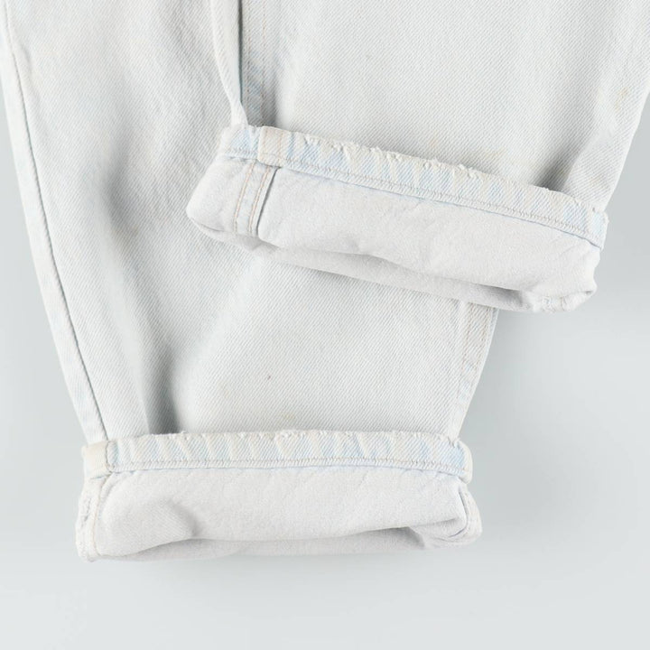 1990'S Levi's Silver Tab Loose Tapered Denim Pants, Made in USA, Men's Size W34 (approx.), Vintage cotton Blue type light blue Vintage Second Hand