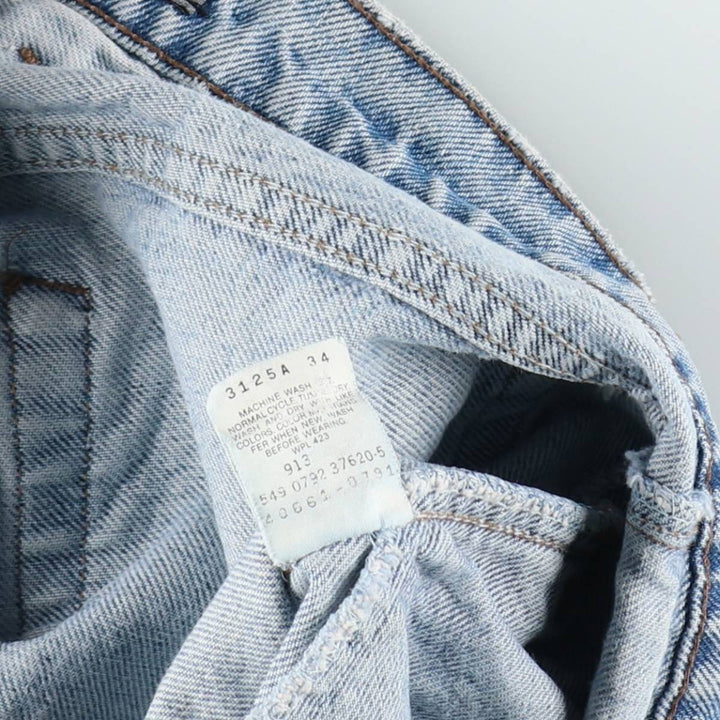 90'S Levi's Silver Tab loose tapered denim pants, made in the USA, vintage, men's size 34. cotton blue type Vintage Second Hand