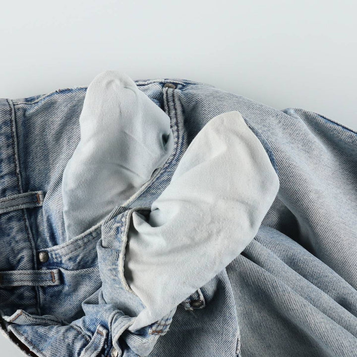 90'S Levi's Silver Tab loose tapered denim pants, made in the USA, vintage, men's size 34. cotton blue type Vintage Second Hand