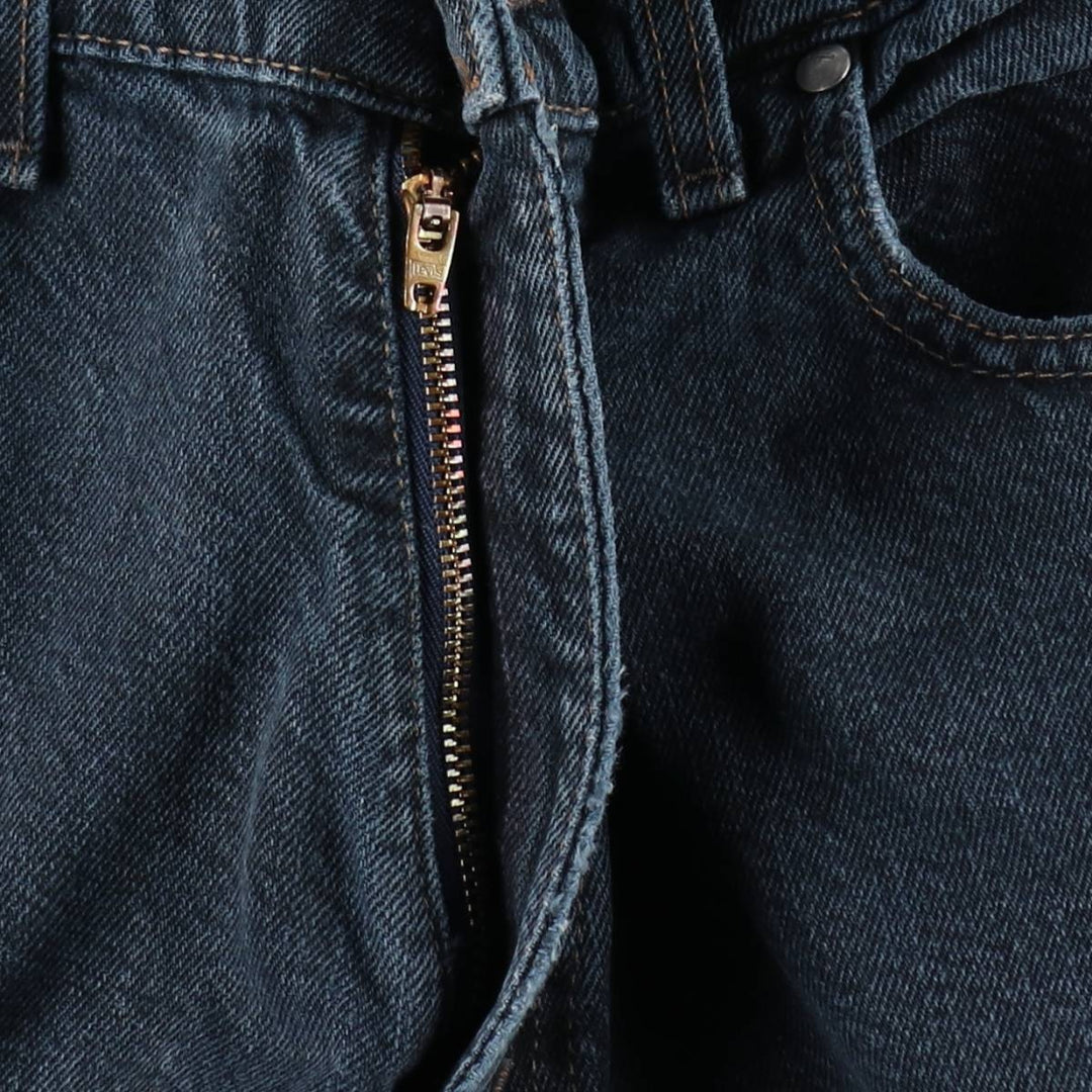 90'S Levi's Silver Tab Loose Black Denim Tapered Jeans, Made in USA, Men's W32 (approx.), Vintage cotton navy blue type Vintage Second Hand