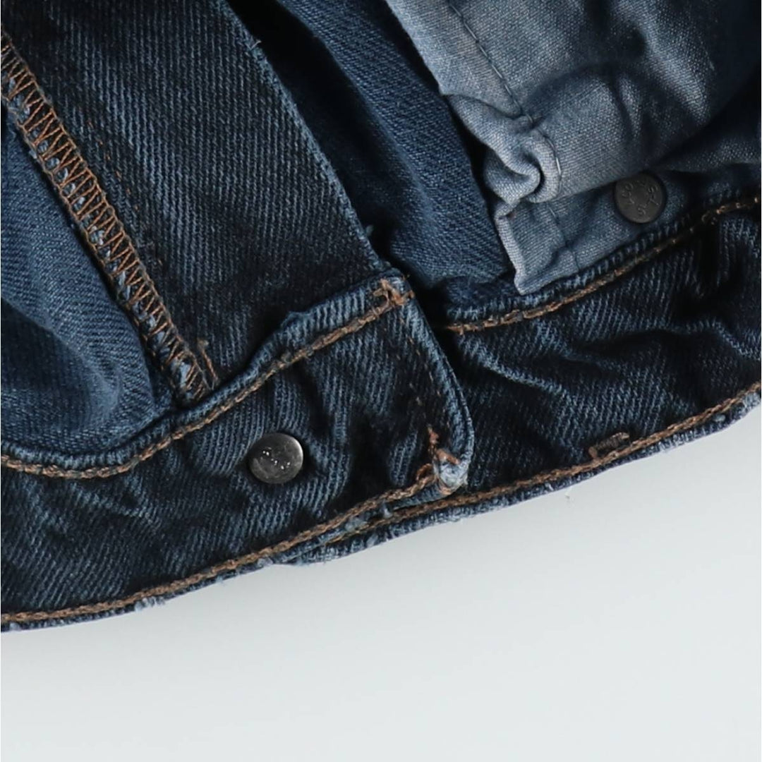 90'S Levi's Silver Tab Loose Black Denim Tapered Jeans, Made in USA, Men's W32 (approx.), Vintage cotton navy blue type Vintage Second Hand