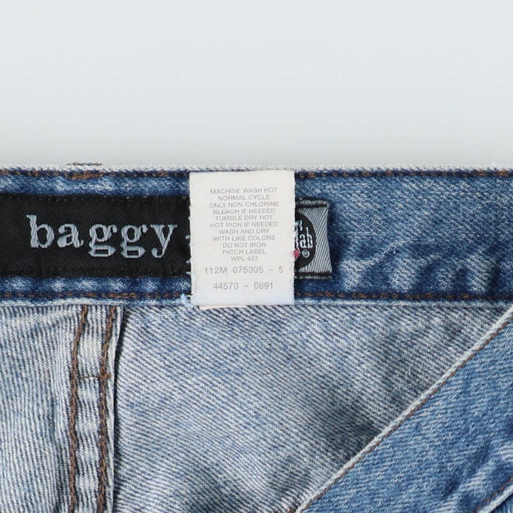 Levi's SILVER TAB BAGGY Tapered Denim Pants (Men's W29 equivalent) cotton blue type Vintage Second Hand