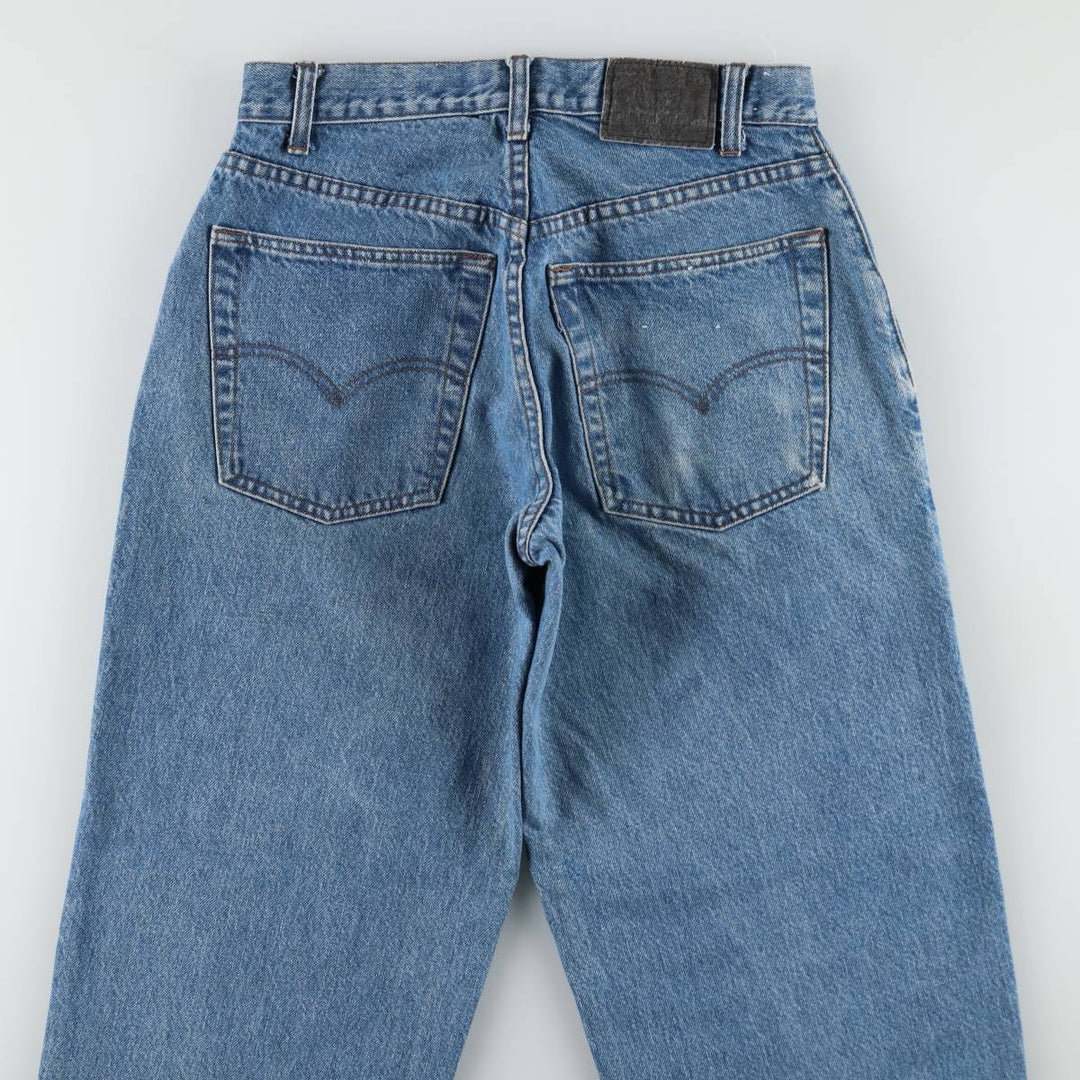 Levi's SILVER TAB BAGGY Tapered Denim Pants (Men's W29 equivalent) cotton blue type Vintage Second Hand