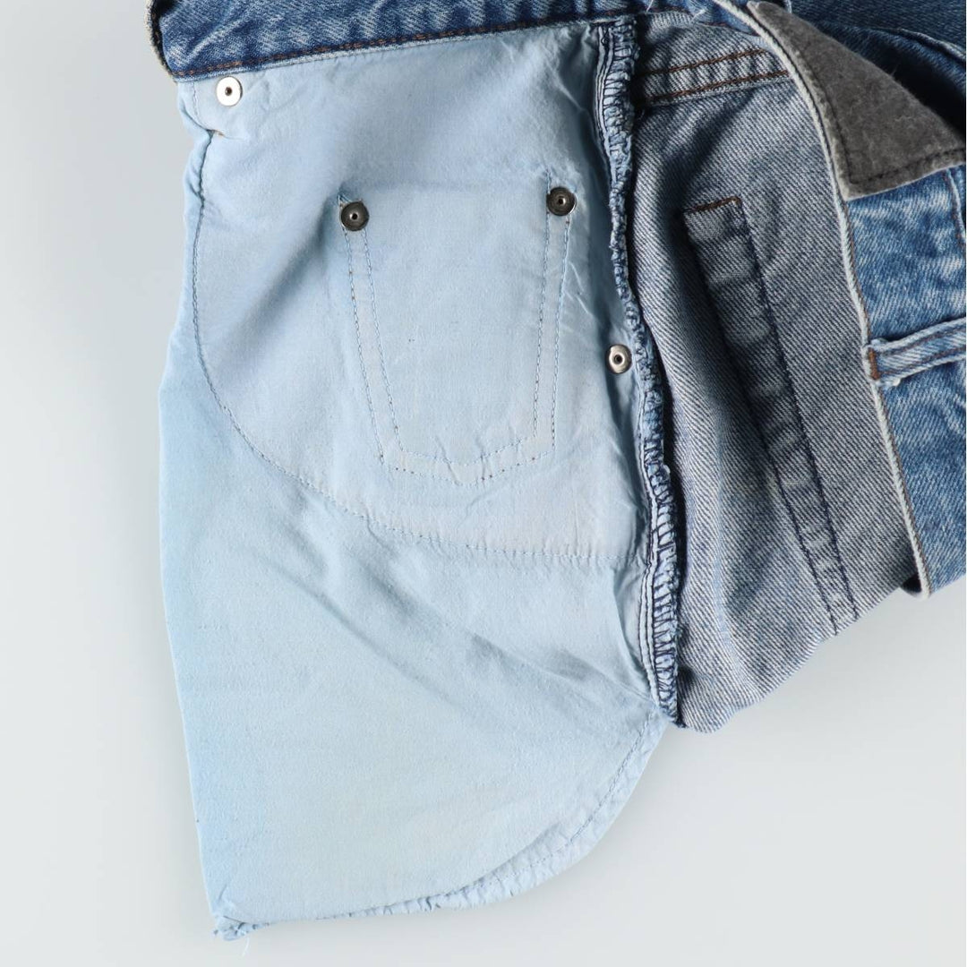 Levi's SILVER TAB BAGGY Tapered Denim Pants (Men's W29 equivalent) cotton blue type Vintage Second Hand