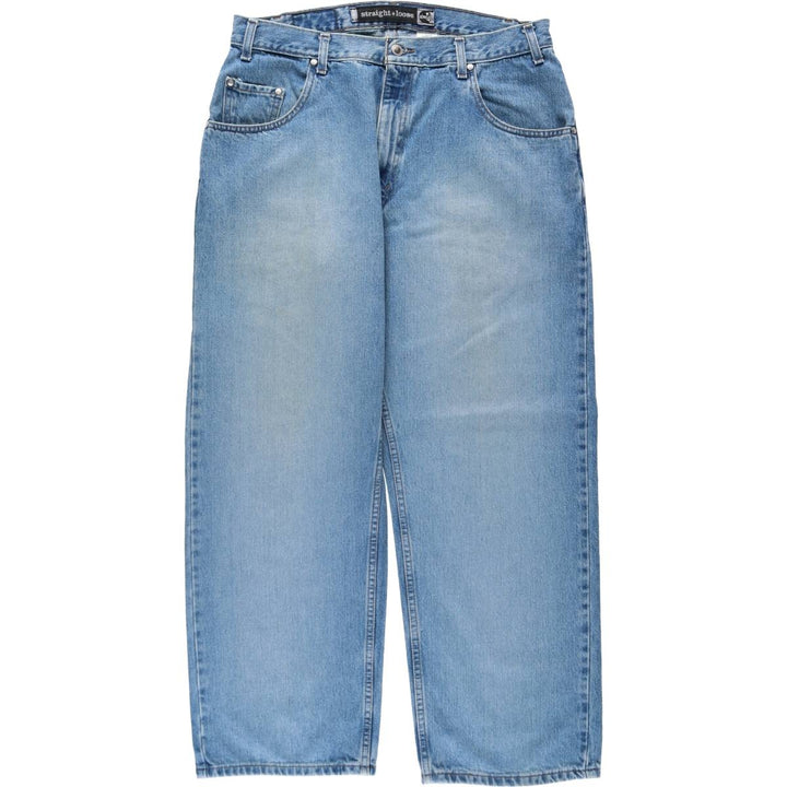 90'S Levi's Silver Tab Straight+Loose Tapered Denim Pants, Men's W35 (approx.), Vintage cotton blue type Vintage Second Hand