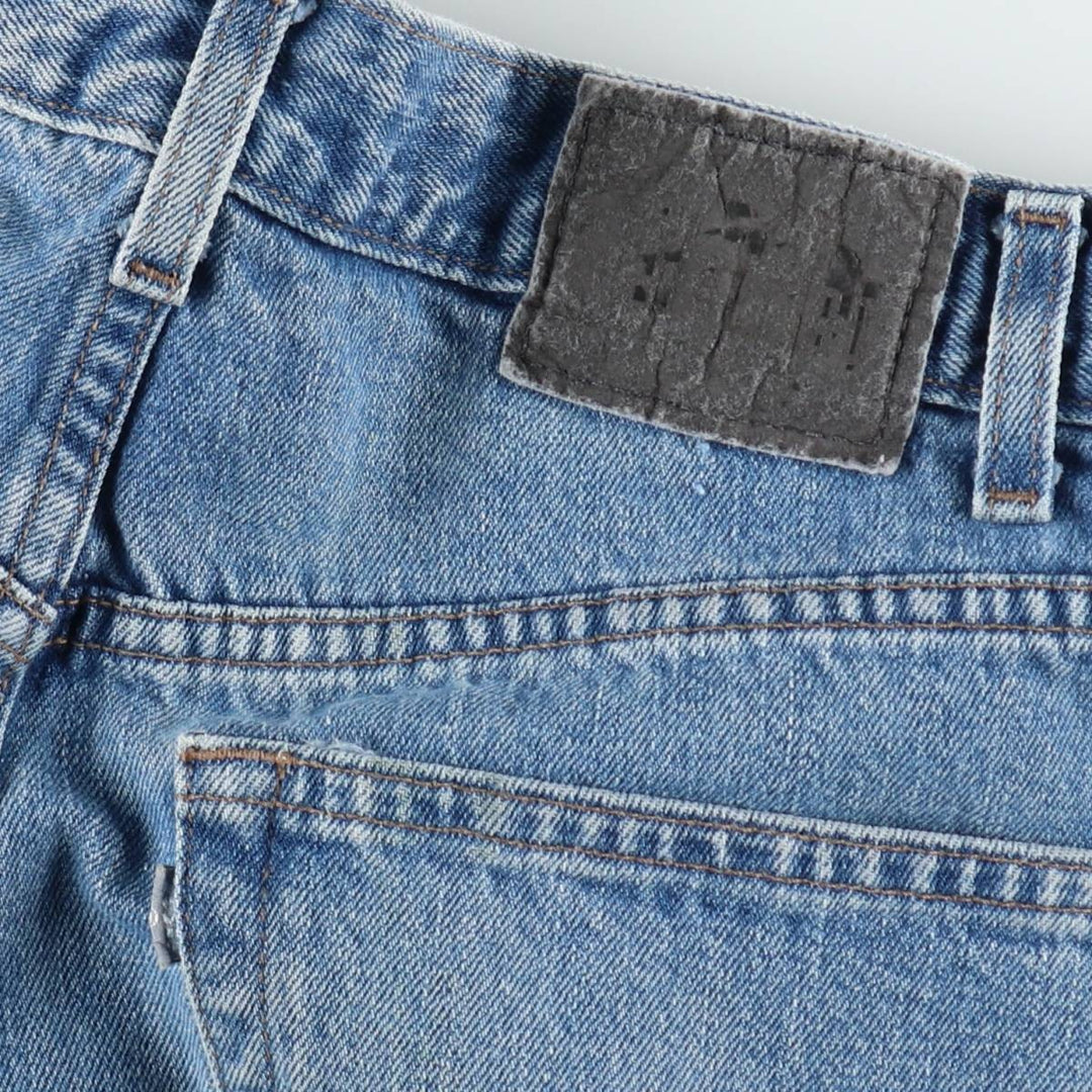 90'S Levi's Silver Tab Straight+Loose Tapered Denim Pants, Men's W35 (approx.), Vintage cotton blue type Vintage Second Hand