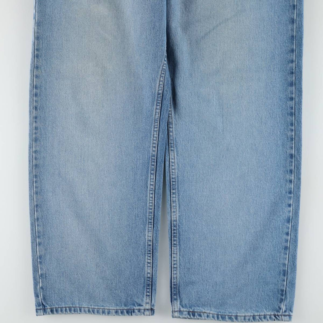 90'S Levi's Silver Tab Straight+Loose Tapered Denim Pants, Men's W35 (approx.), Vintage cotton blue type Vintage Second Hand