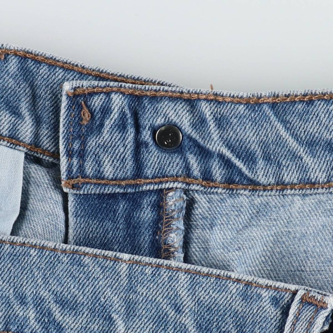 90'S Levi's Silver Tab Baggy Tapered Denim Pants, Made in USA, Men's Size W33 (approx.), Vintage cotton blue type Vintage Second Hand
