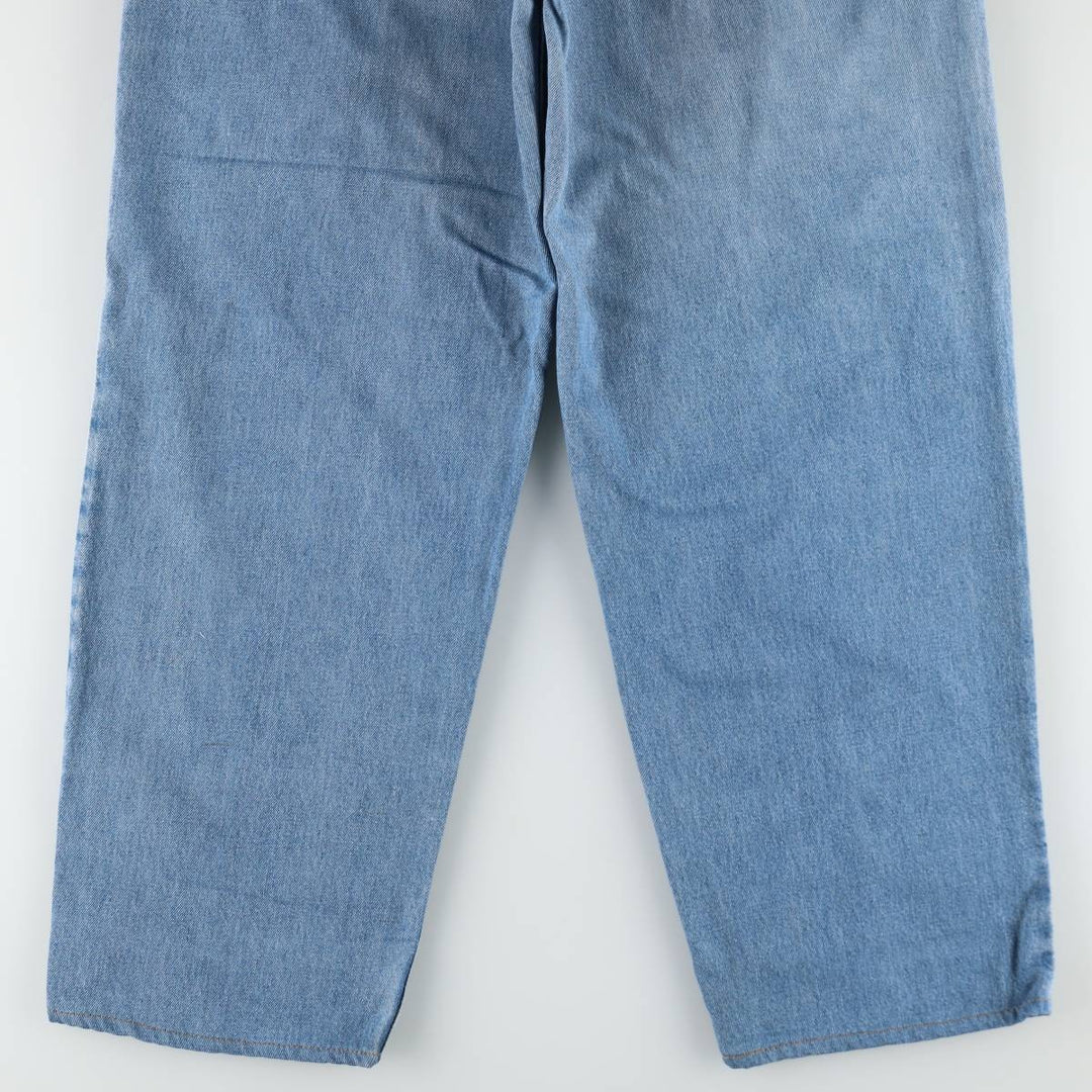 90'S Levi's Silver Tab Baggy Tapered Denim Pants, Made in USA, Men's Size W33 (approx.), Vintage cotton blue type Vintage Second Hand