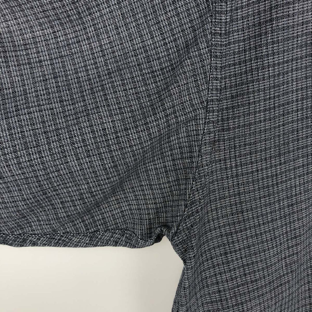 2000'S Columbia long-sleeved button-down check shirt, men's size XL cotton navy blue type Vintage Second Hand