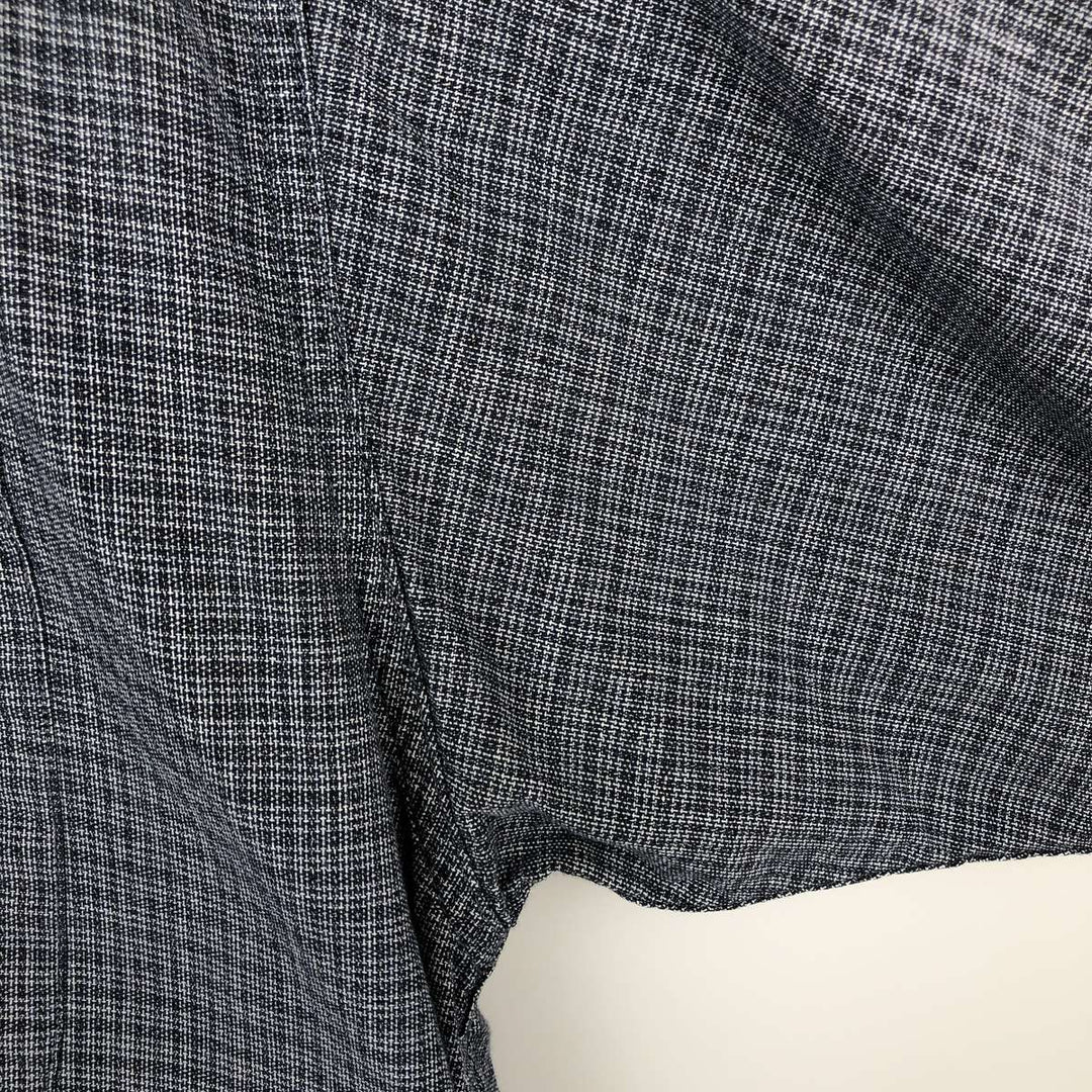2000'S Columbia long-sleeved button-down check shirt, men's size XL cotton navy blue type Vintage Second Hand