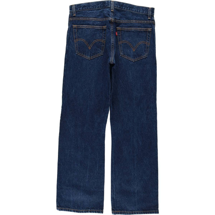 Levi's 517 BOOT CUT Bootcut denim pants for men, size w34 cotton blue type Vintage Second Hand