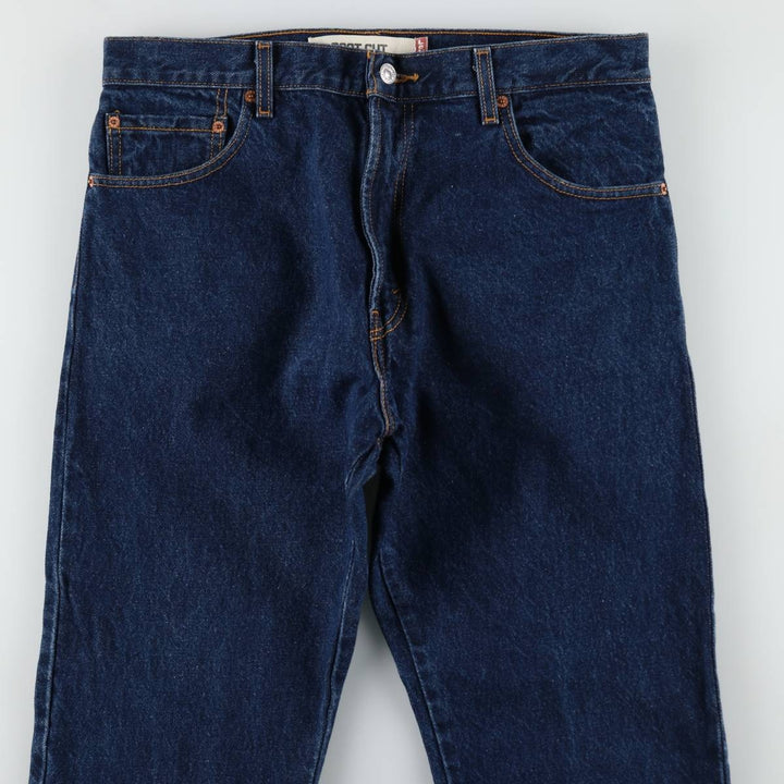 Levi's 517 BOOT CUT Bootcut denim pants for men, size w34 cotton blue type Vintage Second Hand