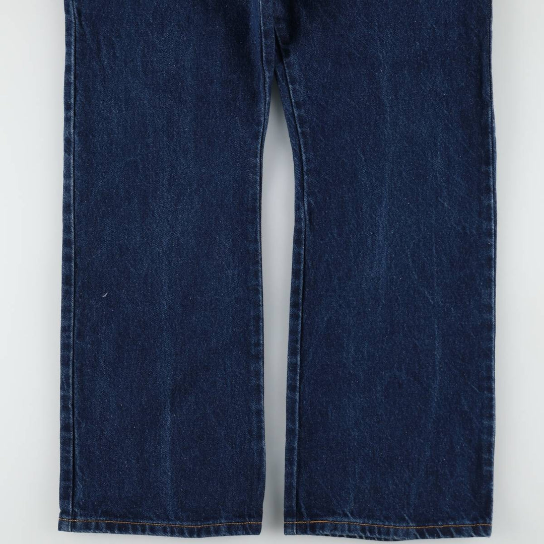 Levi's 517 BOOT CUT Bootcut denim pants for men, size w34 cotton blue type Vintage Second Hand