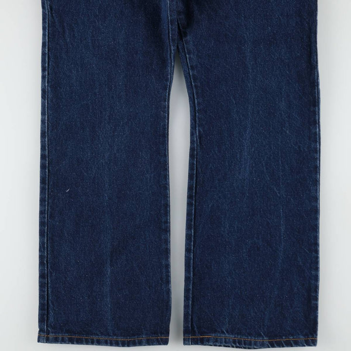 Levi's 517 BOOT CUT Bootcut denim pants for men, size w34 cotton blue type Vintage Second Hand