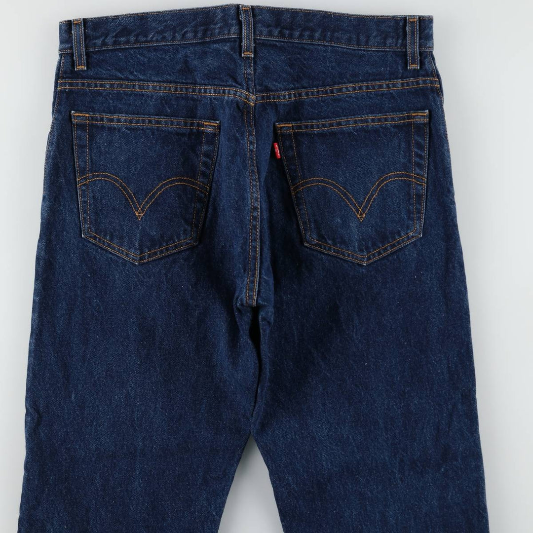 Levi's 517 BOOT CUT Bootcut denim pants for men, size w34 cotton blue type Vintage Second Hand