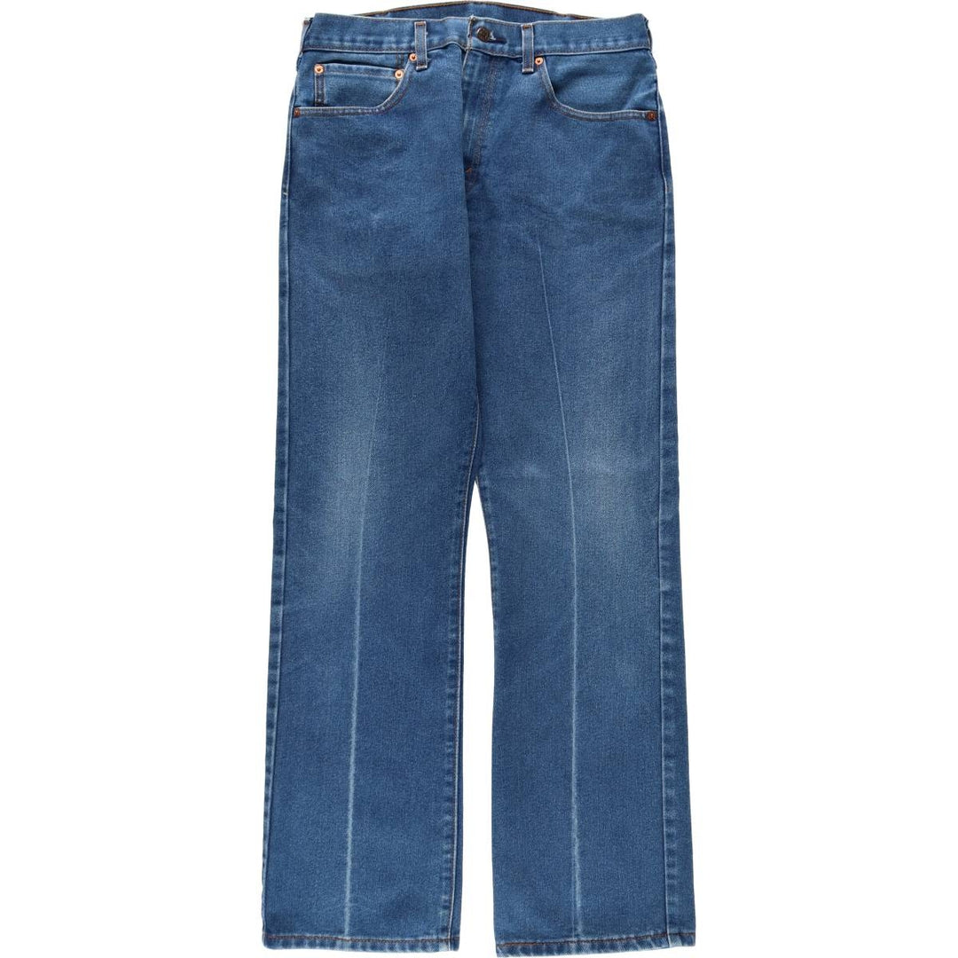 Levi's 517 Bootcut Denim Pants for Men, W32 equivalent cotton blue type Vintage Second Hand