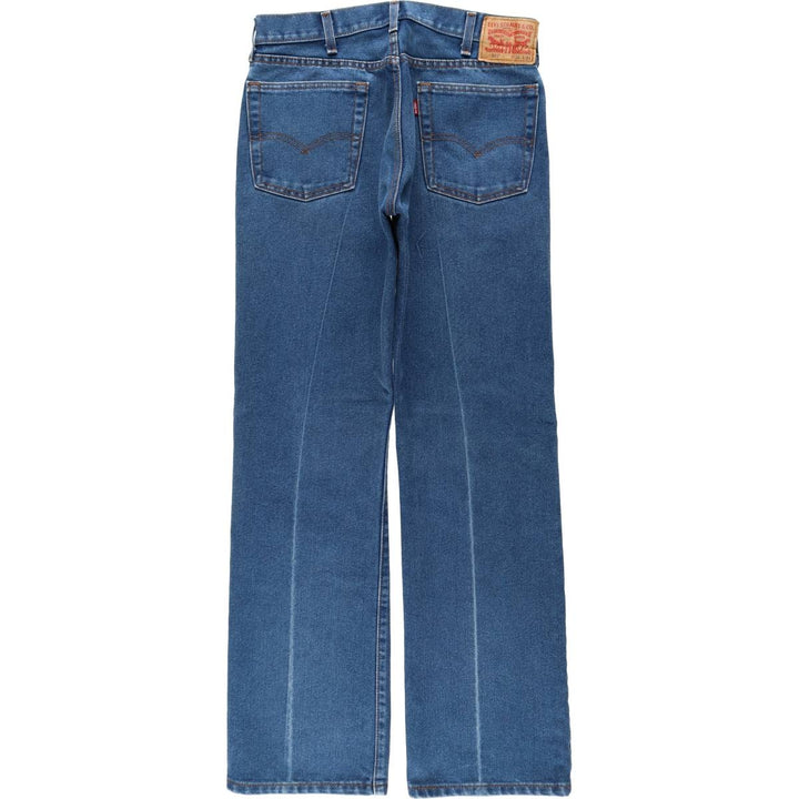 Levi's 517 Bootcut Denim Pants for Men, W32 equivalent cotton blue type Vintage Second Hand