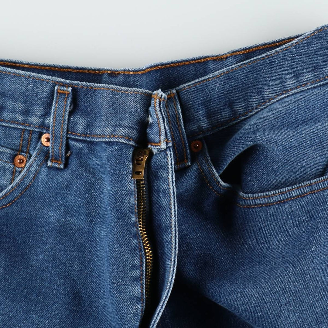 Levi's 517 Bootcut Denim Pants for Men, W32 equivalent cotton blue type Vintage Second Hand