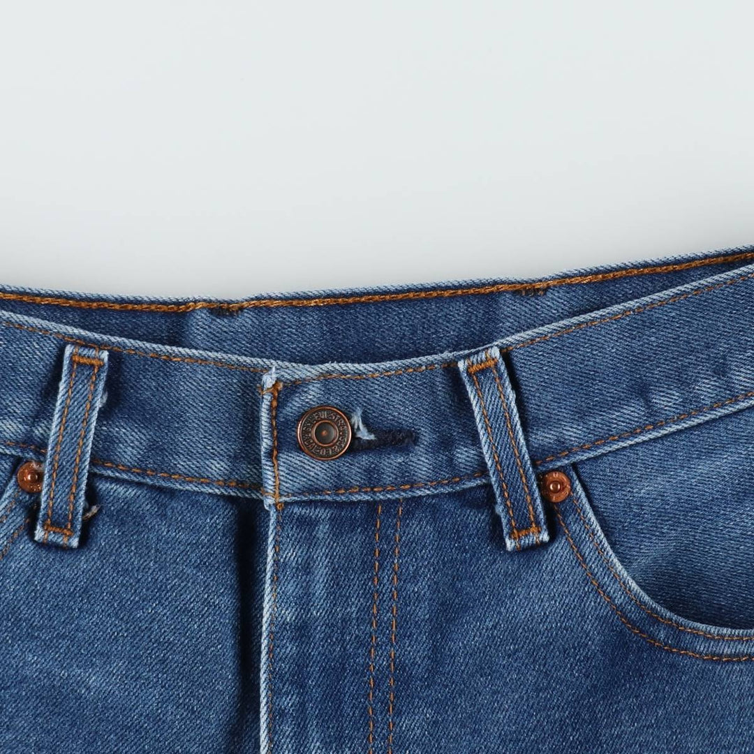 Levi's 517 Bootcut Denim Pants for Men, W32 equivalent cotton blue type Vintage Second Hand