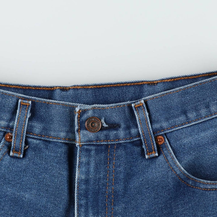 Levi's 517 Bootcut Denim Pants for Men, W32 equivalent cotton blue type Vintage Second Hand
