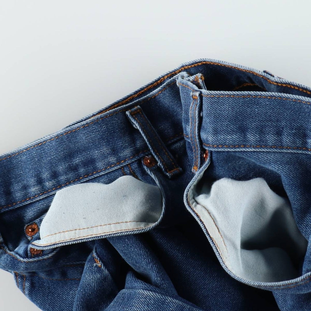 Levi's 517 Bootcut Denim Pants for Men, W32 equivalent cotton blue type Vintage Second Hand