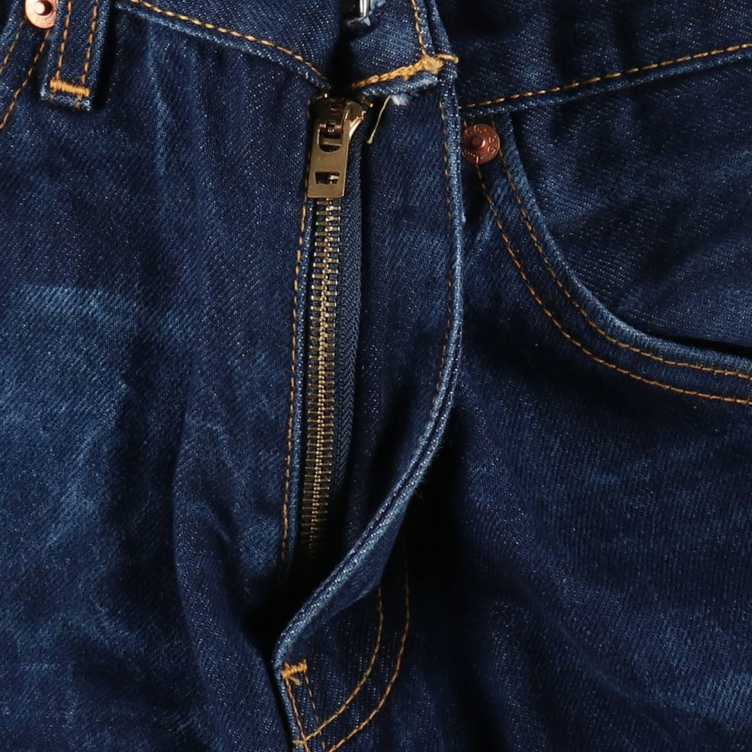Levi's 517 Bootcut Denim Pants for Men, W32 equivalent cotton navy blue type Vintage Second Hand