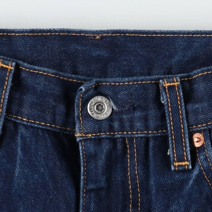 Levi's 517 Bootcut Denim Pants for Men, W32 equivalent cotton navy blue type Vintage Second Hand